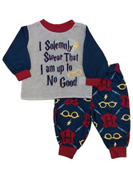 Boys Harry Potter Solemnly Swear That I am Up To No Good Pajama Sleep Set
