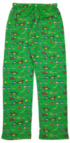 Jurassic Park Mens Green Knit Sleep Pant Lounge Pants Pajama Bottoms Small