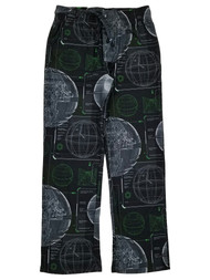 Star Wars Rogue One Mens Black Flannel Sleep Pant Lounge Pants Pajama Bottoms
