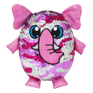 Shimmeez Marco the Elephant Sequined Stuffed Animal, 8 inch Plush Pal