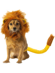 Disney Lion King Simba Dog Costume Pet Outfit Mane & Tail