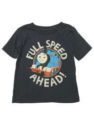 Thomas The Tank Engine Toddler Boys Blue Full Speed Train T-Shirt Tee Shirt