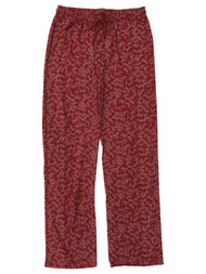 Harry Potter Mens Red Knit Lounge & Sleep Pants Pajama Bottoms