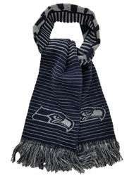 Womens Sparkly Football Seahawks Logo Cozy Winter Wintry Celebrate Travel Scarf