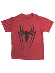 Marvel Boys Red Short Sleeve Spider-Man T-Shirt Spider Man Tee Shirt