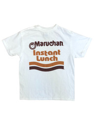 Maruchan Boys White Short Sleeve Instant Lunch T-Shirt Tee Shirt
