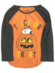 Jumping Beans Toddler Girls Long Sleeve Snoopy Halloween Tee Shirt T-Shirt