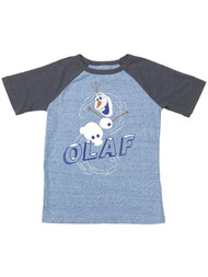 Jumping Beans Disney Frozen Boys Blue Olaf Snowman Tee Shirt T-Shirt