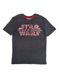 Star Wars Boys Gray Short Sleeve Rise Of Skywalker Tee Shirt T-Shirt