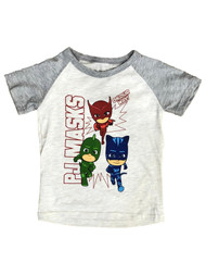PJ Masks Toddler Boys Gray Gekko & Catboy T-Shirt Tee Shirt 2T
