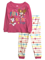 Paw Patrol Toddler Girls Pink Funshine Pups Pajamas Skye & Marshall Sleep Set