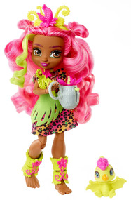 Cave Club Fernessa Doll Prehistoric Fashion Doll with Dinosaur Pet
