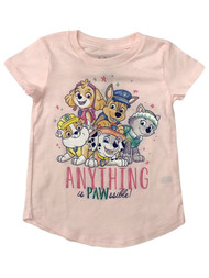 Jumping Beans Paw Patrol Toddler Girls Short Sleeve Skye T-Shirt Tee Shirt