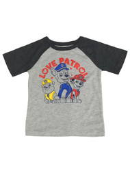 Jumping Beans Paw Patrol Toddler Boys Gray Love Puppy Dog T-Shirt Tee Shirt