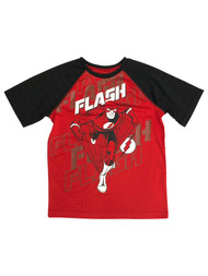Jumping Beans Active Boys Silky Red Short Sleeve The Flash T-Shirt Tee Shirt