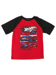 Jumping Beans Active Boys Silky Red Hot Wheels Car T-Shirt Tee Shirt