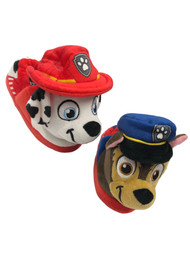 Paw Patrol Toddler Boys Puppy Dog Slippers Marshall & Chase House Shoes 7-8