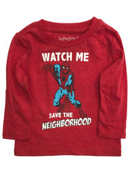 Jumping Beans Infant Boys Long Red Spider-Man T-Shirt Baby Tee Shirt