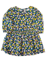 Carters Infant & Toddler Girls Blue Green Flowy Floral Flower Dress
