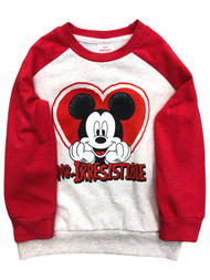 Disney Infant Toddler Boys Irresistible Mickey Mouse Sweatshirt Sweat Shirt