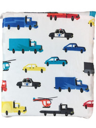 Pillowfort Sheet Set Colorful Trucks & Cars Full Bed Size Microfiber Sheets