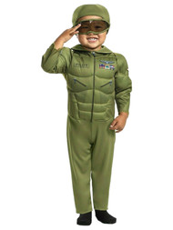 Power Suits Toddler Boys Aviator Muscle Costume Pilot Uniform
