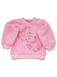 Disney Princess Toddler Girls Pink Snow White Cinderella Dance Sweatshirt