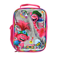 Trolls Poppy World Tour Insulated Lunchbox, Pink Peace Music Lunch Bag