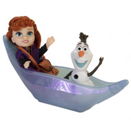 Disney Frozen Petite Princess Anna & Olaf Ice Canoe Set,  Anna & Olaf Dolls