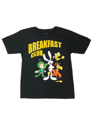 Lucky Charms Boys Black Short Sleeve Trix Cereal T-Shirt Tee Shirt