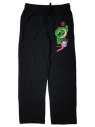 Dragon Ball Mens Black Goku & Shenron Sleep Pants Pajama Bottoms