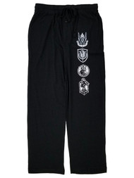 Call Of Duty Modern Warfare Mens Black Sleep Pants Pajama Bottoms