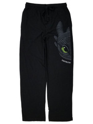 How To Train Your Dragon The Hidden World Mens Black Sleep Pant Pajama Bottom