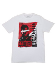 Call Of Duty Black Ops Cold War Mens White Graphic Tee Gamer T-Shirt