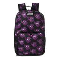 Fortnite Llama Loot Pinata Black & Purple 18" Backpack with Tech Sleeve
