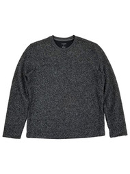 Van Heusen Mens High Rise Gray Flex Fleece Crewneck Pullover Sweatshirt