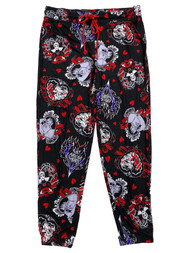 Disney Villains Womens Maleficent Joggers Sleep Pants Pajama Bottoms