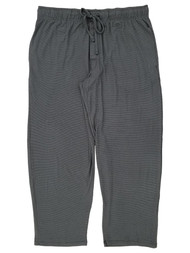 Fruit Of The Loom Mens Gray Beyondsoft Knit Sleep Pants Pajama Bottoms
