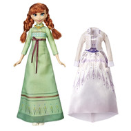 Disney Frozen 2 Arendelle Anna Doll with Dress, Nightgown & Shoes