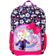 JoJo Siwa 17 inch Backpack Follow Your Dreams Thumbs Up Pattern, School Bookbag