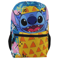 Disney Stitch Pineapple Floral All-Over Print 17" Backpack, School Book Bag