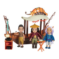 Disney Raya & The Last Dragon 6" Raya and Crew Shrimp Boat Petite Doll Playset