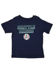 Seattle Mariners Baseball Toddler Boys Navy Blue T-Shirt