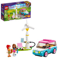 Lego Friends Olivia's Electric Car Building Set #41443, 183 Piece