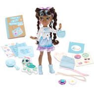 BeKind Koral Eco-Friendly Fashion Doll with DIY Play & Long Dark Brown Hair