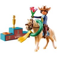Playmobil Spirit Riding Free Rodeo Pru with Horse Playset - 20 Piece