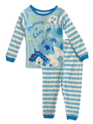 Toddler Boys Blue's Clues & You Dreaming Of Clues 2PC Pajama Sleep Set