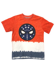 Marvel Boys Red White & Blue Patriotic Spider-Man Tee Shirt Small (8)