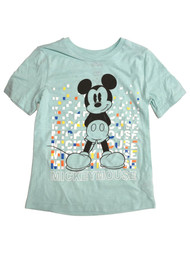 Jumping Beans Disney Boys Blue Short Sleeve Mickey Mouse T-Shirt Tee Shirt