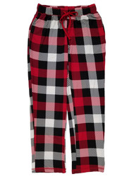 Celebrate Mens Red Plaid Valentine's Day Sleep Pants Pajama Bottoms